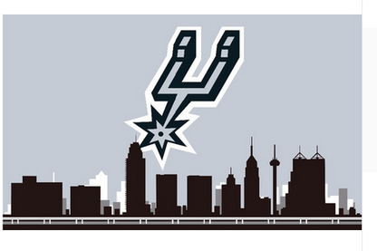 San Antonio Spurs Flag-3x5FT NBA Spurs Banner-100% polyester