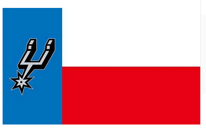 San Antonio Spurs Flag-3x5FT NBA Spurs Banner-100% polyester