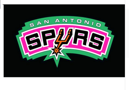 San Antonio Spurs Flag-3x5FT NBA Spurs Banner-100% polyester