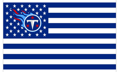 Tennessee Titans Flag-3x5 NFL Banner-100% polyester- Free shipping for USA