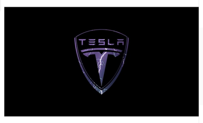 Tesla Flag-3x5 Tesla Motor Banner-100% polyester
