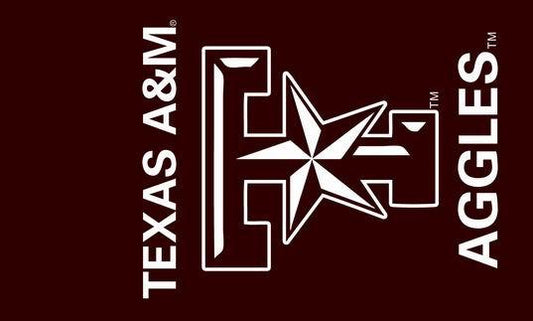 NCAA Texas A&M Aggies Flag 3x5ft  Texas A&M University Polyester Banner