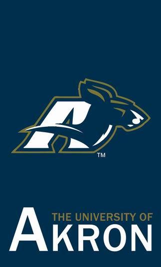 NCAA Akron Zips Flag 3ft x 5ft Polyester  University of Akron Banner