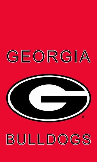 NCAA Georgia Bulldogs flag University of Georgia banner,100% polyster
