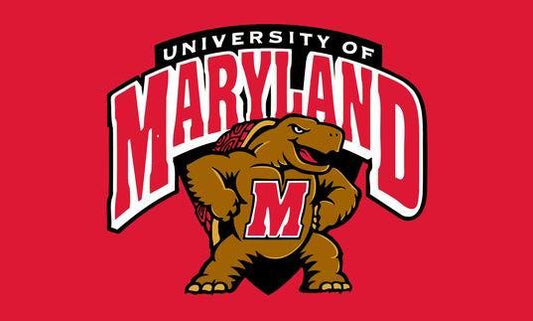 NCAA Maryland Terrapins Flag 3x5Ft  Universities of Maryland banner 100% Polyster