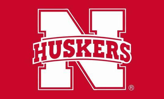 NCAA Nebraska Cornhuskers flag 90*150CM polyster  University of Nebraska Lincoln Banner