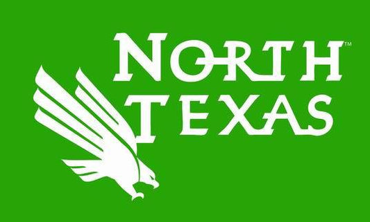 NCAA North Texas Mean Green flag University of North Texas banner 3x5 FT 100D Polyester flag