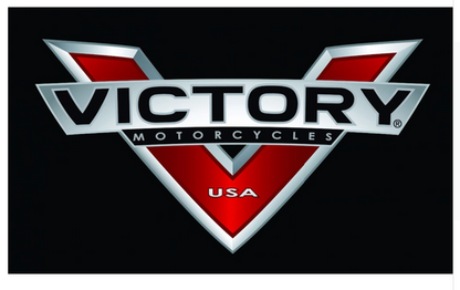 Victory Flag-3x5 FT Victory Motorcycle Banner-100% polyester-2 Metal Grommets