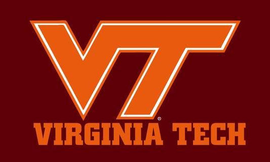 NCAA Virginia Tech Hokies Flag  University of Virginia Tech Banner 3x5FT 100D Polyester