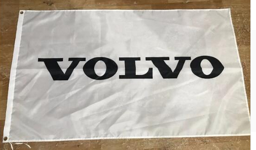 Volvo Flag-Volvo Racing Flag3x5 Banner-100% polyester-black