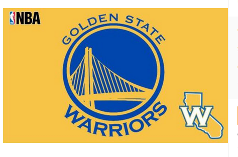 Golden State Warriors Flag-3x5 NBA Warriors Banner-100% polyester