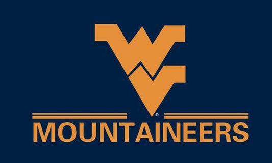 NCAA West Virginia Mountaineers Flag 3x5ft  University of West Virginia banner 100% polyester