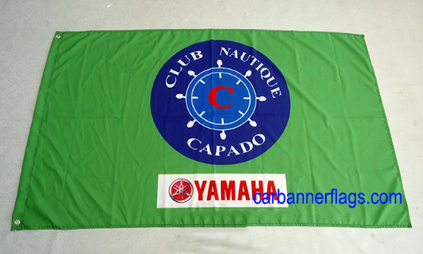 Yamaha Flag-3x5 Banner-100% polyester-blue