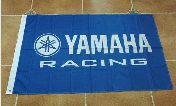 Yamaha Flag-3x5 Banner-100% polyester-blue