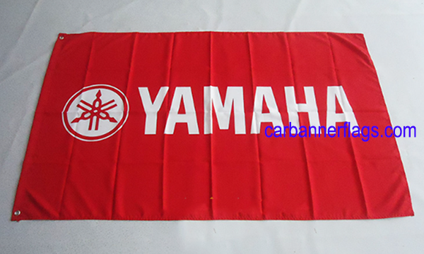 Yamaha Flag-3x5 Banner-100% polyester-blue